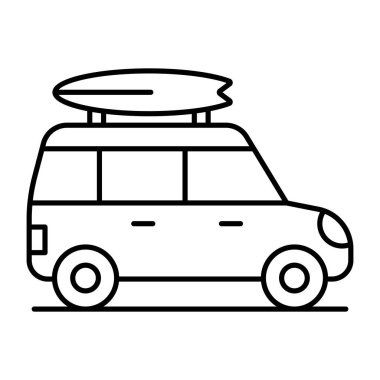 Yolculuğun modern tasarım simgesi