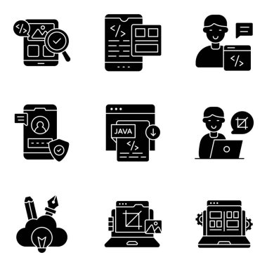 Web ve Grafiksel Katı Simgeler Kümesi