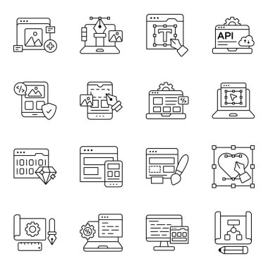 Doğrusal Simgeler Tasarım Kümesi