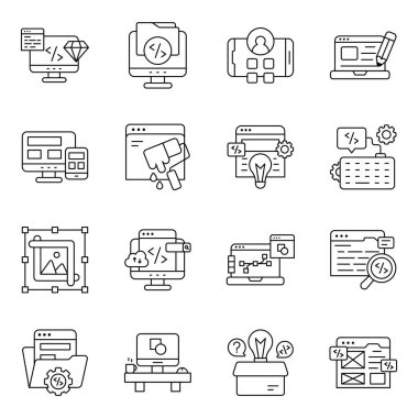 Sanat Doğrusal Simgeleri Kümesi