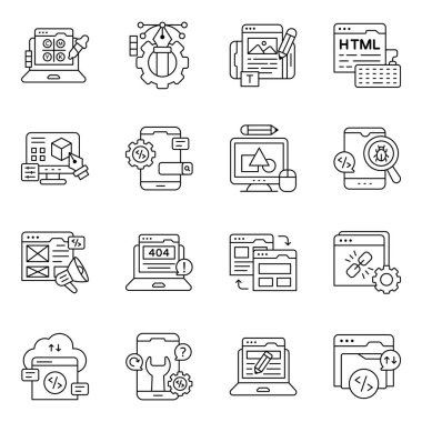 Yaratıcılık Doğrusal Simgeleri Kümesi