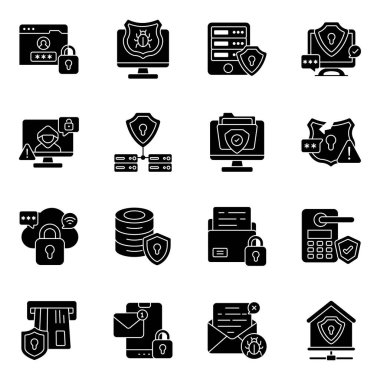 Güvenlik Katı Simgesi Paketi 