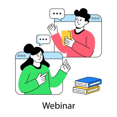 Web sayfasındaki Avatar web sayfası web sayfası çizimi