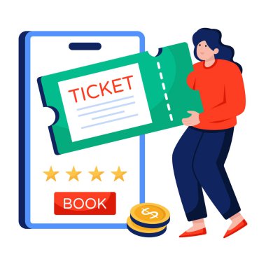 Mobil bilet rezervasyonunun eşsiz tasarımı