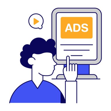 Beyaz arkaplanda A / B testinin vektör tasarımı izole edildi