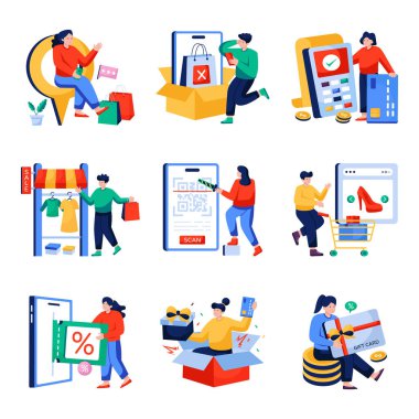 Alışveriş ve Ticaret Apartmanı Çizimleri