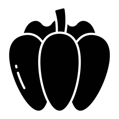Capsicum 'un mükemmel bir tasarım simgesi