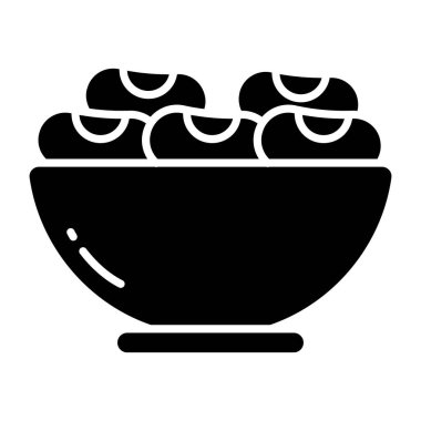 Moda tasarımında fasulye kase simgesi