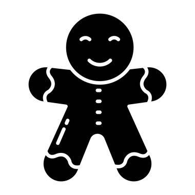 Lezzetli bir zencefilli çörek ikonu.