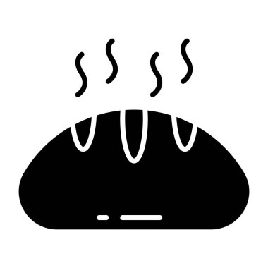 Trendy design icon of baguette