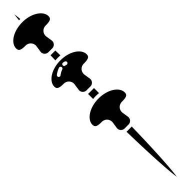 BBQ şişin eşsiz bir tasarım simgesi