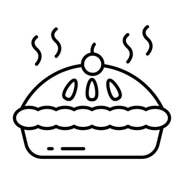 Elmalı turtanın modern tasarım simgesi