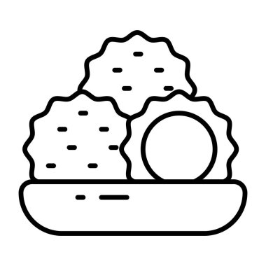 Kurgulanabilir bir bisküvi tasarım simgesi