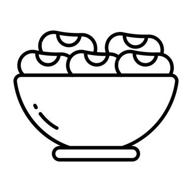 Moda tasarımında fasulye kase simgesi