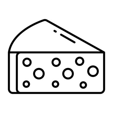 Peynir bloğunun simge tasarımı