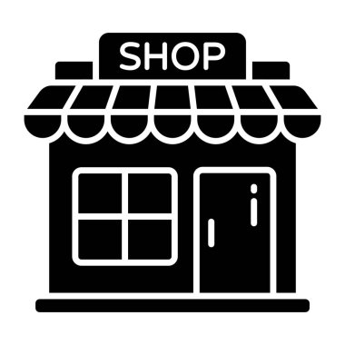 Mağaza mimarisinin sağlam bir tasarım simgesi