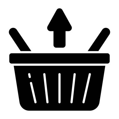 Sepetten kaldırmanın eşsiz bir tasarım simgesi