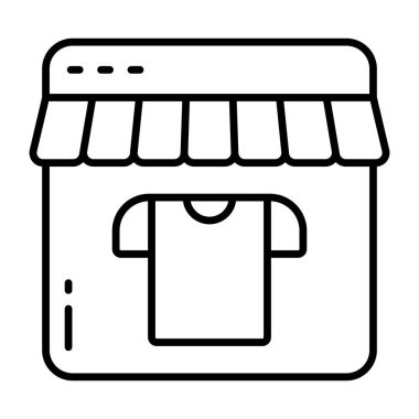 Web mağazasının mükemmel tasarım simgesi