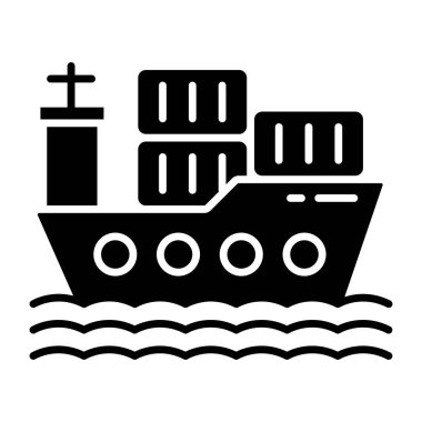 Kargo teknesinin en iyi indirme simgesi