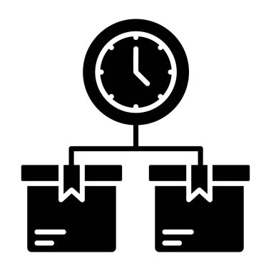Perfect design icon of delivery time