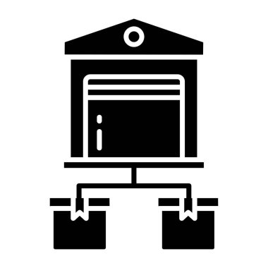 Deponun katı tasarım simgesi