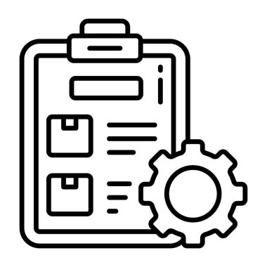 Liste yönetiminin mükemmel tasarım simgesi
