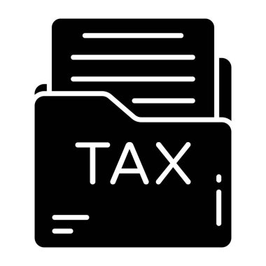 Vergi dizininin eşsiz tasarım simgesi