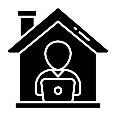 Uzaktan çalışan bir simge tasarımı