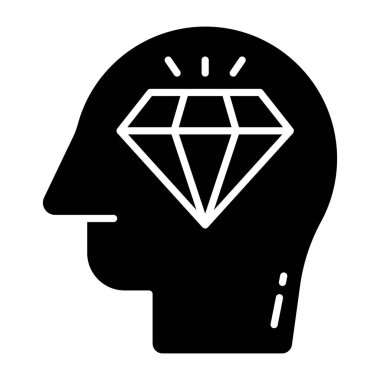 Değerli aklın moda tasarım simgesi