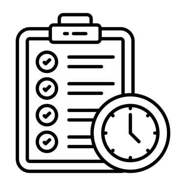 Proje zamanının modern tasarım simgesi