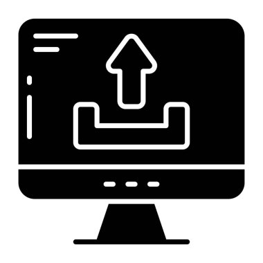 Sistem yüklemesinin yaratıcı tasarım simgesi