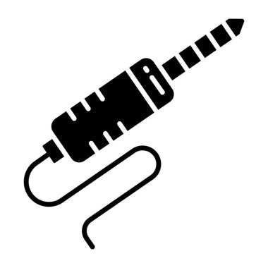 Ses krikosunun sağlam bir tasarım simgesi