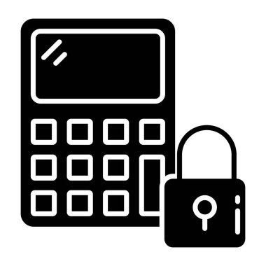 Güvenli hesaplamanın eşsiz tasarım simgesi