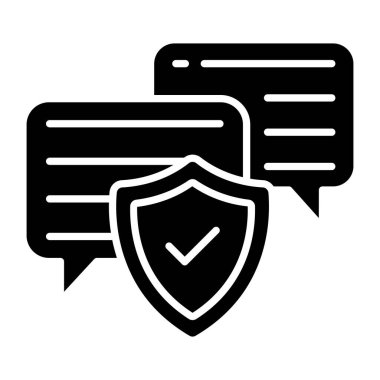 An icon design of secure chat