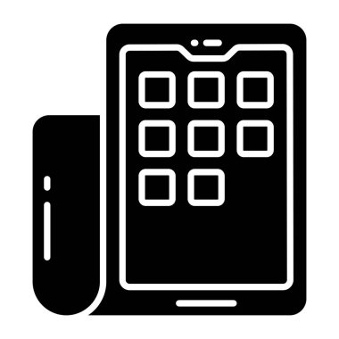 Mobil uygulamaların premimium indirme simgesi