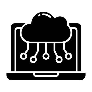 Bulut ağının en iyi indirme simgesi