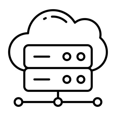 Bulut sunuculuğunun simge tasarımı