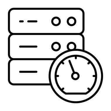 Sunucu geçmişinin bir simge tasarımı
