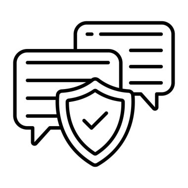 An icon design of secure chat