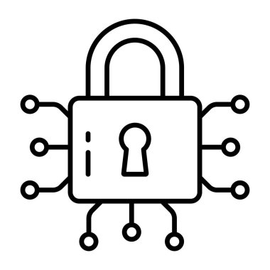 Asma kilidin premium indirme simgesi