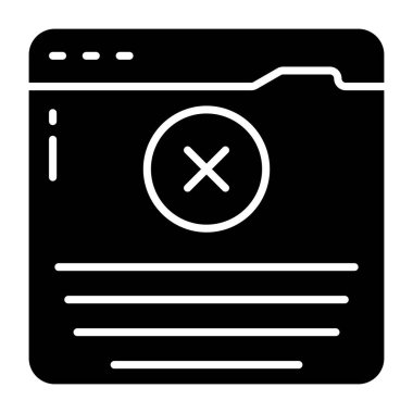 Blok web sitesinin düzenlenebilir tasarım simgesi