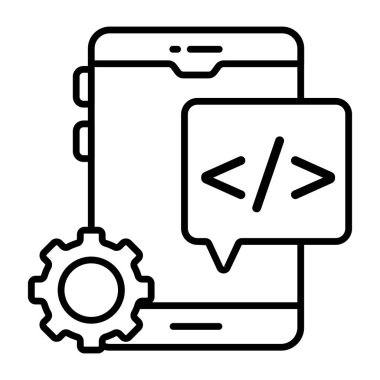 Mobil kodlamanın eşsiz tasarım simgesi