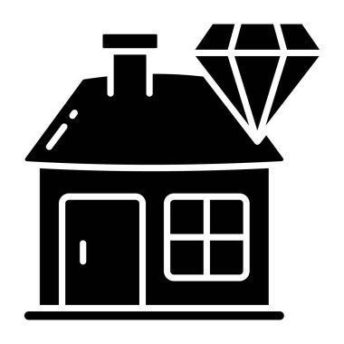 Kıymetli evin sağlam bir tasarım simgesi.