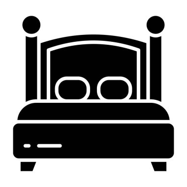 Premium download icon of bed