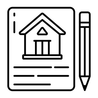 Sözleşme kağıdının düzenlenebilir tasarımı