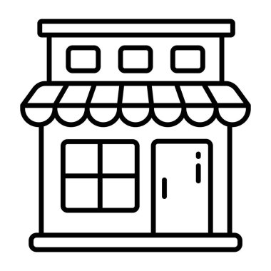 Mağaza inşaatının modern tasarımı