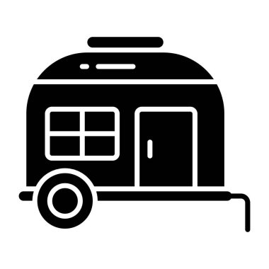 Karavanın modern tasarım simgesi