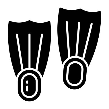 Premium download icon of scuba fins