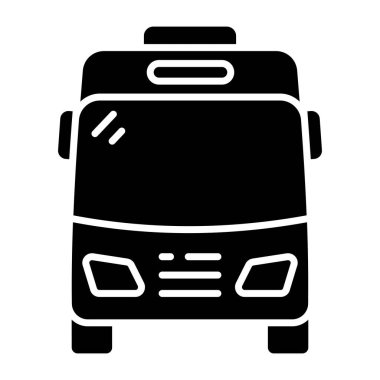 Otobüs için mükemmel bir tasarım simgesi