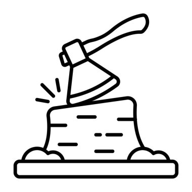 Ahşap kesiminin eşsiz tasarım simgesi